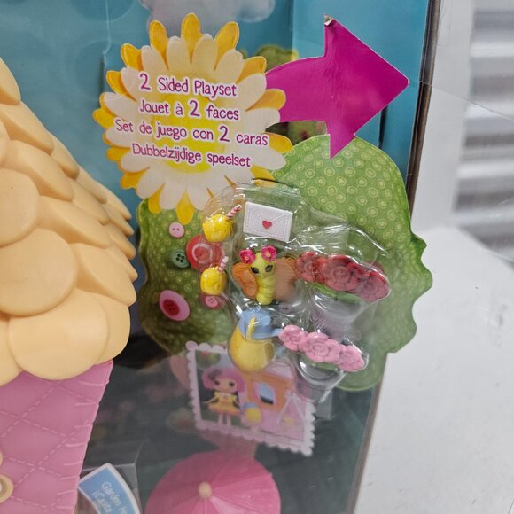 New Lalaloopsy Mini Sew Sweet Dollhouse Playhouse Doll House Blossom Flowerpot + - Picture 8 of 16
